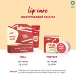 Buy Plum Candy Melts Vegan Lip Scrub | Red Velvet Love | Heals Dry, Chapped Lips | With Plant-based Oils & Waxes | 100% Vegan | 12g - Purplle
