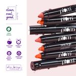 Buy Plum Twist & Go Matte Lipstick | Ceramides + Hyaluronic Acid | Airbrushed Finish | Long Lasting | 100% Vegan & Cruelty-Free | She's All Tan - 123 (Nude Brown) - Purplle