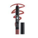 Buy Plum Twist & Go Matte Lipstick | Ceramides + Hyaluronic Acid | Airbrushed Finish | Long Lasting | 100% Vegan & Cruelty-Free | Witty In Pink - 124 (Mauve Pink) - Purplle
