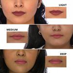 Buy Plum Twist & Go Matte Lipstick | Ceramides + Hyaluronic Acid | Airbrushed Finish | Long Lasting | 100% Vegan & Cruelty-Free | Witty In Pink - 124 (Mauve Pink) - Purplle