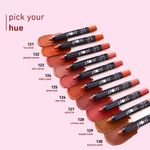 Buy Plum Twist & Go Matte Lipstick | Ceramides + Hyaluronic Acid | Airbrushed Finish | Long Lasting | 100% Vegan & Cruelty-Free | Double Truffle - 129 (Warm Brown) - Purplle