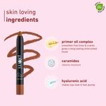 Buy Plum Twist & Go Matte Lipstick | Ceramides + Hyaluronic Acid | Airbrushed Finish | Long Lasting | 100% Vegan & Cruelty-Free | Double Truffle - 129 (Warm Brown) - Purplle