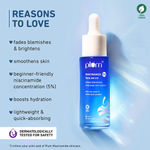 Buy Plum 5% Niacinamide Face Serum With Amino Acid - Fades Blemishes & Brightens Skin, Beginner-Friendly 30 ml - Purplle