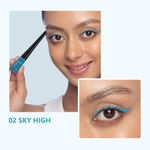 Buy Plum Eye-Swear-By Matte Liner | Water-Proof | Quick Drying | 100% Vegan & Cruelty Free | 02 Sky High - Purplle