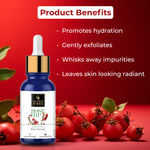 Buy Good Vibes Rosehip Radiant Glow Face Serum | Light, Non-Sticky, Brightening | With Vitamin E | No Parabens, No Sulphates, No Animal Testing (10 ml) - Purplle