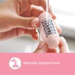 Buy Philips BRE235 Corded Compact Epilator (White and Pink) for gentle hair removal at home - Purplle