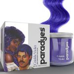 Buy Paradyes Ammonia Free Crinkle Violet Semi-permanent Hair Color jar only (120 gm) - Purplle