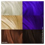 Buy Paradyes Ammonia Free Crinkle Violet Semi-permanent Hair Color jar only (120 gm) - Purplle