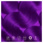 Buy Paradyes Ammonia Free Electric Purple Semi-Permanent Hair Color (120 gm) - Purplle