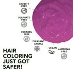 Buy Paradyes Ammonia Free Fuchsia Pop Semi-Permanent Hair Color (120 g) - Purplle