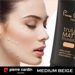 Buy Pierre Cardin Paris - Truly Matte Foundation 270-M.Beige - Purplle