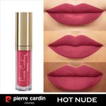 Buy Pierre Cardin Paris - Matt Wave Liquid Lipstick Ultra Long Lasting 725-Hot Nude - Purplle