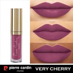 Buy Pierre Cardin Paris - Matt Wave Liquid Lipstick Ultra Long Lasting 514-Very Cherry - Purplle