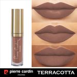 Buy Pierre Cardin Paris - Matt Wave Liquid Lipstick Ultra Long Lasting 614-Terracotta - Purplle