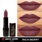 Buy Pierre Cardin Paris - Porcelain Edition Rouge Lipstick 246-Rich Berry - Purplle