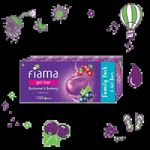 Buy Fiama Gel Bar Blackcurrant And Bearberry, With Skin Conditioners For Moisturized, 750g (125g - Pack of 6), Soap for Women & Men, For All Skin Types - Purplle