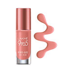 Buy Lakme 9To5 Primer + Gloss Nail Colour, Peach Blossom (6 ml) - Purplle