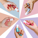 Buy MyGlamm POPXO MINI NAIL KIT - VACAY-Bloody Mary, Perfect Peach, Beach Please, Pink - nic, Sea Ya (15 ml) - Purplle