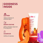 Buy Plum Saffron & Papaya Glow Bright Gel Face Wash For Daily Use, Fights Dull Skin, Gentle & Non-Drying 100 ml - Purplle