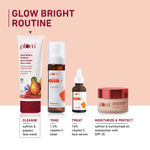 Buy Plum Saffron & Papaya Glow Bright Gel Face Wash For Daily Use, Fights Dull Skin, Gentle & Non-Drying 100 ml - Purplle