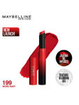 Buy Maybelline New York Color Sensational Ultimattes Lipstick, 199 More Ruby, 1.7g - Purplle