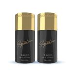 Buy Signature Dore Perfume Body Spray - 250 ml| For Men & Women|Premium Long lasting Fragrance|Nice for ocassional or casual wear|Pack of 2 - Purplle