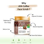 Buy AYA Coffee Exfoliating Face Scrub, 100 ml | No Paraben, No Silicone, No Sulphate | - Purplle