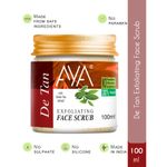Buy AYA Detan Exfoliating Face Scrub, 100 ml | No Paraben, No Silicone, No Sulphate | - Purplle