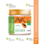 Buy AYA Papaya Exfoliating Face Scrub, 100 ml | No Paraben, No Silicone, No Sulphate | - Purplle