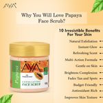 Buy AYA Papaya Exfoliating Face Scrub, 100 ml | No Paraben, No Silicone, No Sulphate | - Purplle