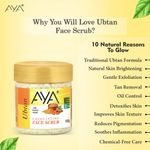 Buy AYA Ubtan Exfoliating Face Scrub, 100 ml | No Paraben, No Silicone, No Sulphate | - Purplle