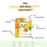 Buy AYA Ubtan Exfoliating Face Scrub, 100 ml | No Paraben, No Silicone, No Sulphate | - Purplle