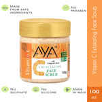 Buy AYA Vitamin C Exfoliating Face Scrub, 100 ml | No Paraben, No Silicone, No Sulphate | - Purplle
