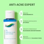 Buy DermDoc 2% Salicylic Acid Face Toner (100 ml) - Purplle