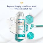 Buy Dove Hair Therapy Dry Scalp Care Sulphate-Free Shampoo, No Parabens & Dyes, With Niacinamide to relieve scalp dryness for smooth hair, 380 ml - Purplle