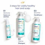 Buy Dove Hair Therapy Dry Scalp Care Sulphate-Free Shampoo, No Parabens & Dyes, With Niacinamide to relieve scalp dryness for smooth hair, 380 ml - Purplle