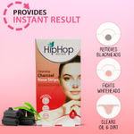 Buy HipHop Skincare Cleansing Charcoal Nose Strips for Women - Blackhead Remover & Pore Cleanser (3 Strips) - Purplle