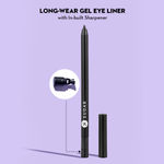 Buy SUGAR Cosmetics Eyes Eyes Baby Gel Eyeliner | 16 Hrs Long wear Creamy Matte Finish | Smudgeproof & Transferproof | Intense Black Pigment Formula | 0.6 g - 01 Esmeralda - Purplle