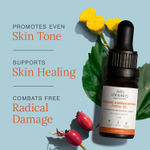 Buy Juicy Chemistry Helichrysum + Rosehip Facial Oil, 10 ml | Organic Face Oil for Skin Brightening & Moisturising | Ecocert Certified for Men & Women | Cruelty-free | 100% Vegan - Purplle