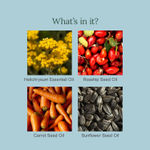 Buy Juicy Chemistry Helichrysum + Rosehip Facial Oil, 10 ml | Organic Face Oil for Skin Brightening & Moisturising | Ecocert Certified for Men & Women | Cruelty-free | 100% Vegan - Purplle