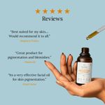 Buy Juicy Chemistry Helichrysum & Rosehip Face Oil for Pigmentation & Scarring, 10 ml - Certified Organic for All Skin Types | 100% Pure & Vegan - Purplle