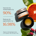 Buy Juicy Chemistry Organic Lip Balm Fortified with Blood Orange & Rosehip, 5 gm | Deeply Moisturising & Brightening Lip Care | 100% Natural | Certified Organic & Cruelty-Free - Purplle