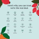 Buy Juicy Chemistry Organic Lip Scrub Fortified with Blood Orange & Rosehip, 10 gm | 100% Natural Exfoliating Lip Care | Smoothens | Brightens & Softens Lips - Purplle