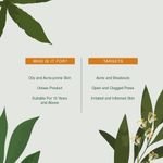 Buy Juicy Chemistry Hemp, Tea Tree & Neem-Organic Face Wash -For Acne Prone & Oily Skin-100 ml/3.38oz - Purplle