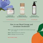 Buy Juicy Chemistry Organic Deodorant for Women and Men, 25gm, Natural Deo Stick - Neutralises body odour & Keeps you fresh, Blood Orange and Geranium Deodorant - Certified Organic - Purplle