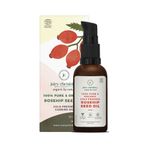 Buy Juicy Chemistry Rosehip Seed Oil, 30ml, Pro-Vitamin A Rich 100% Certified Organic Cold Pressed Carrier Oil for Face, Oil for Curly Hair, Body Oil for Women and Men (Vegan) - Purplle