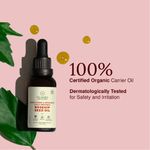 Buy Juicy Chemistry Rosehip Seed Oil, 30ml, Pro-Vitamin A Rich 100% Certified Organic Cold Pressed Carrier Oil for Face, Oil for Curly Hair, Body Oil for Women and Men (Vegan) - Purplle