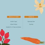 Buy Juicy Chemistry Carrot, Rosehip & Neroli Soap for Pigmentation & Scarring, 100 gms - Certified Organic Cold Processed Soap for Face & Body, Vegan & Cruelty free - Purplle