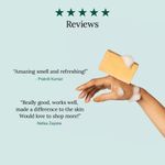 Buy Juicy Chemistry Carrot, Rosehip & Neroli Soap for Pigmentation & Scarring, 100 gms - Certified Organic Cold Processed Soap for Face & Body, Vegan & Cruelty free - Purplle