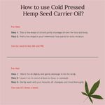Buy Juicy Chemistry Hemp SeedA Cold Pressed, 30 ml, 100% OrganicA Hemp Seed Oil - Purplle